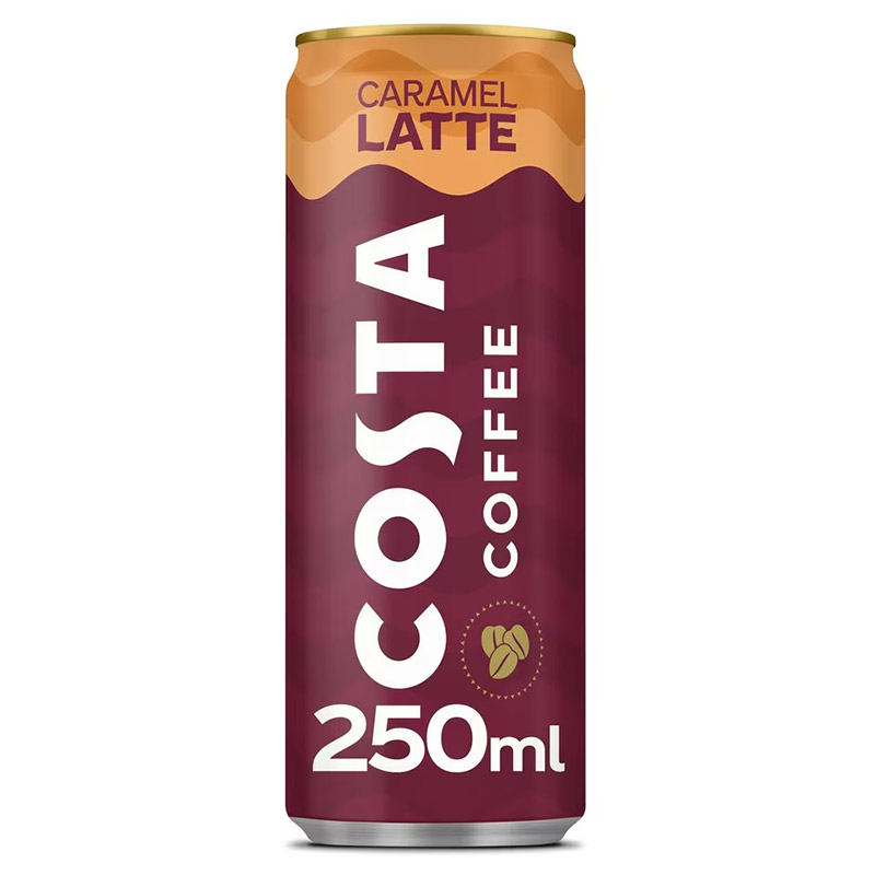 Costa Caramel Latte 250ml Cans