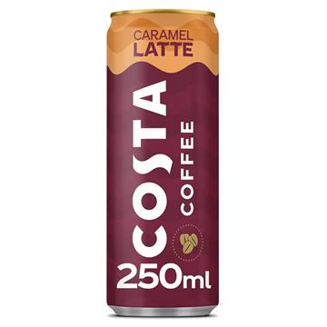 Costa Caramel Latte 250ml Cans
