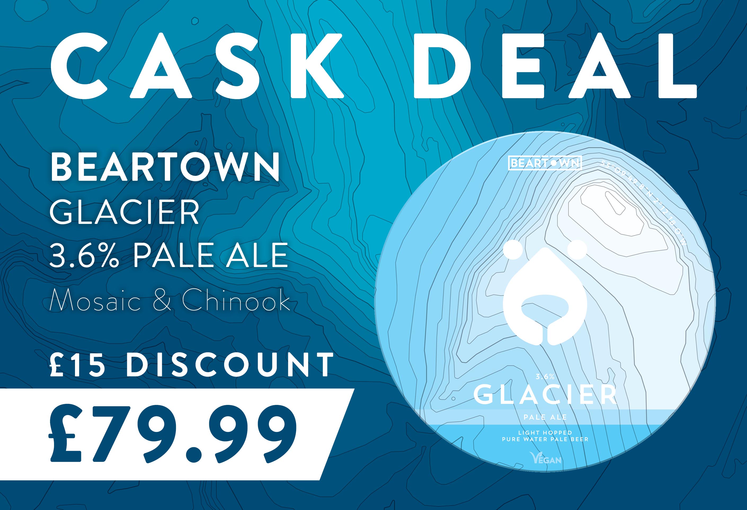 Beartown Glacier cask deal - £79.99
