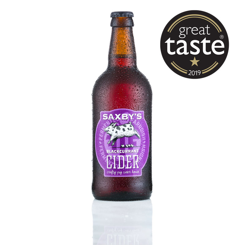 Saxby's Blackcurrant Cider 500ml