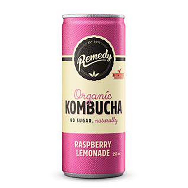 Remedy Kombucha Raspberry Lemonade