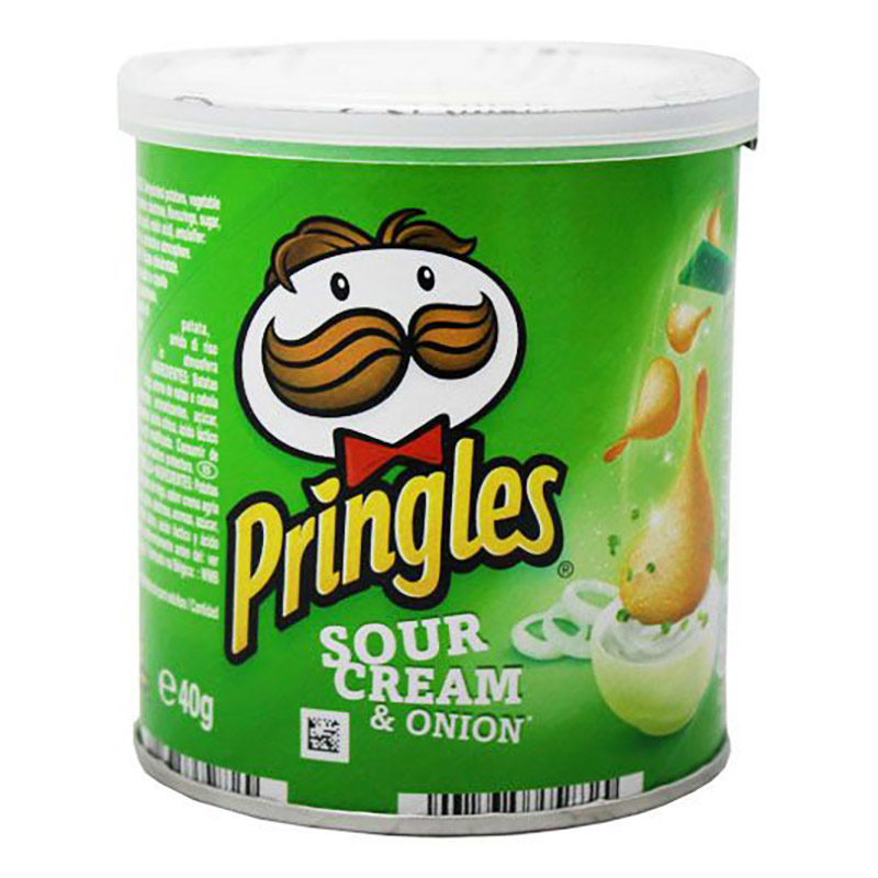 Pringles Sour Cream & Onion Crisps 40g