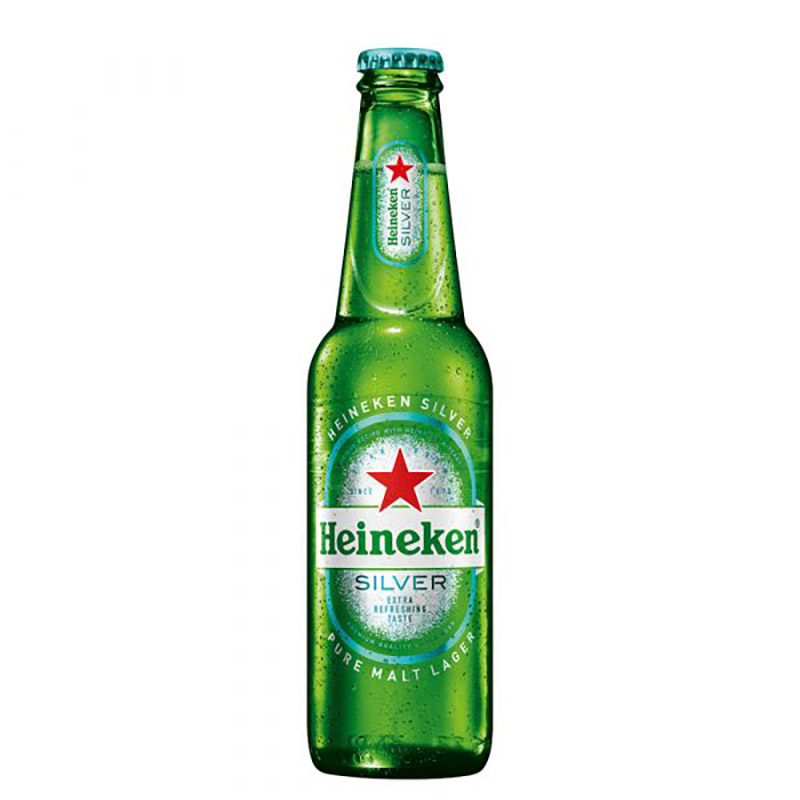 Heineken Silver 330ml Bottles x 24 - Inn Express...