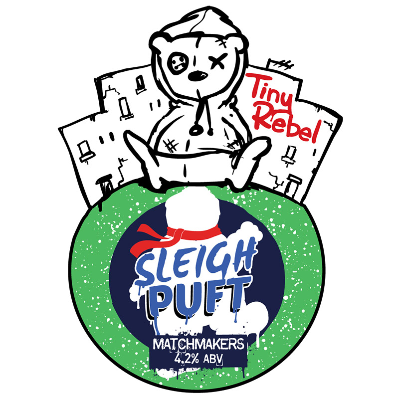 Tiny Rebel Sleigh Puft Matchmakers 9G Cask