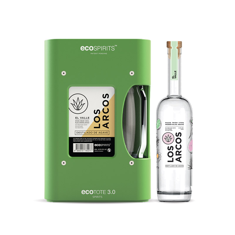 Eco Spirits Los Arcos Silver Tequila