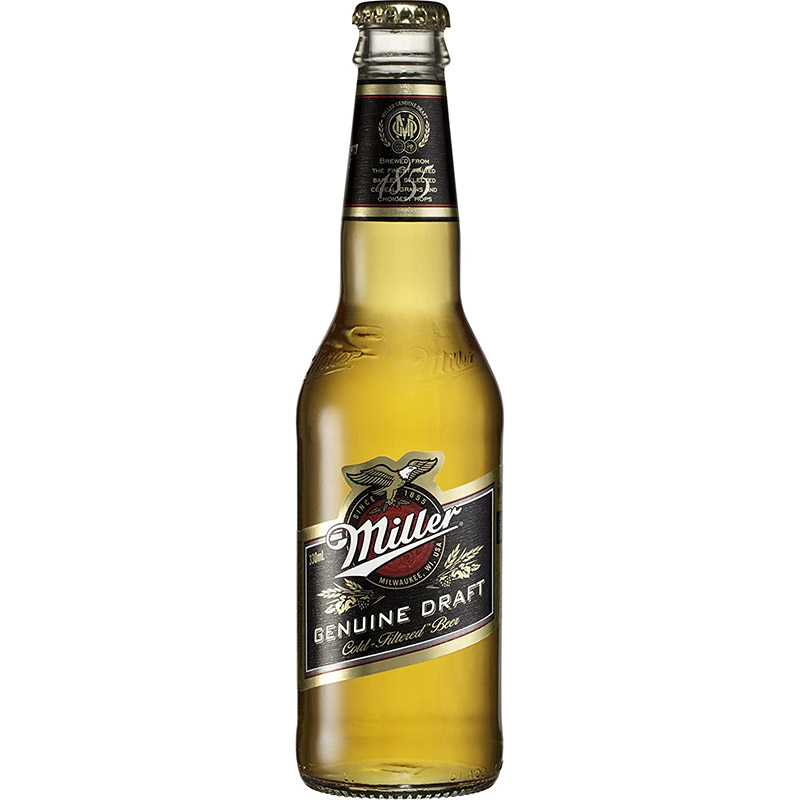 Miller Genuine Draft 330ml Bottles