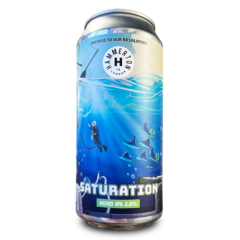 Hammerton Saturation Micro IPA 440ml Cans