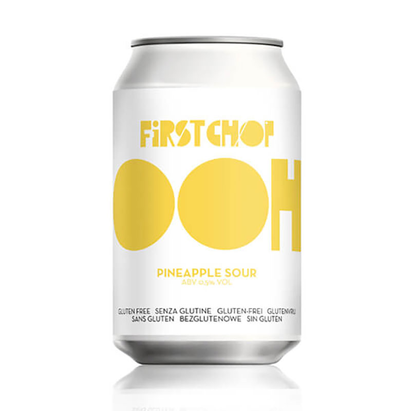 First Chop OOH Alcohol Free Pineapple Sour 330ml Cans