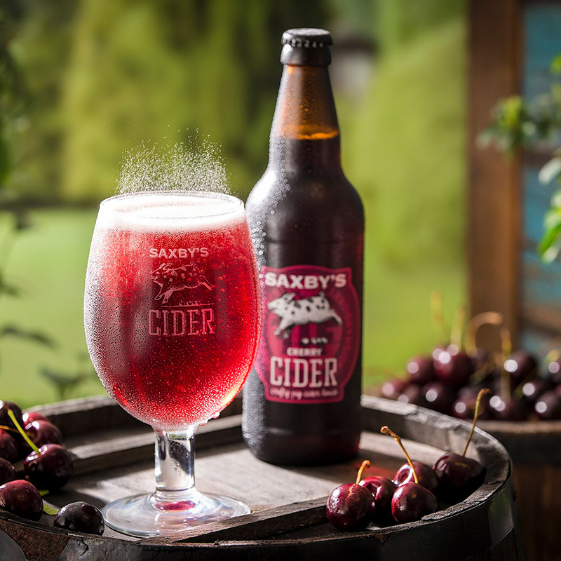 Saxby's Cherry Cider 500ml Bottles - Inn Express...