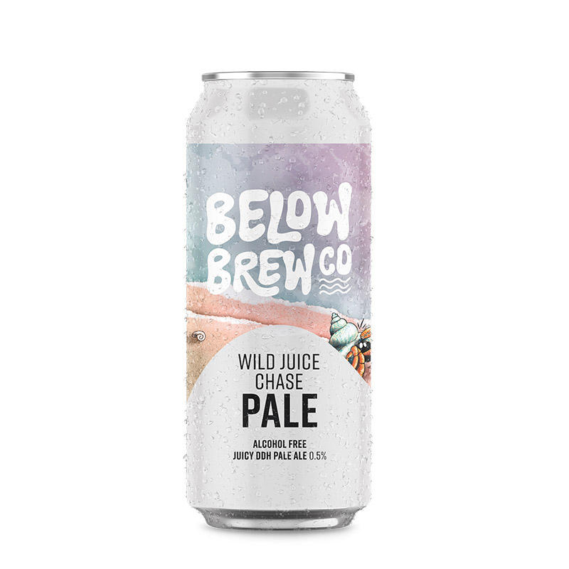 Below Brew Co Wild Juice Chase DDH Pale Ale 440ml Cans