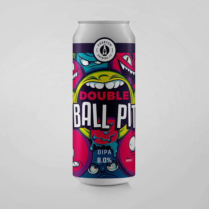 Phantom Double Ball Pit DIPA 440ml Cans