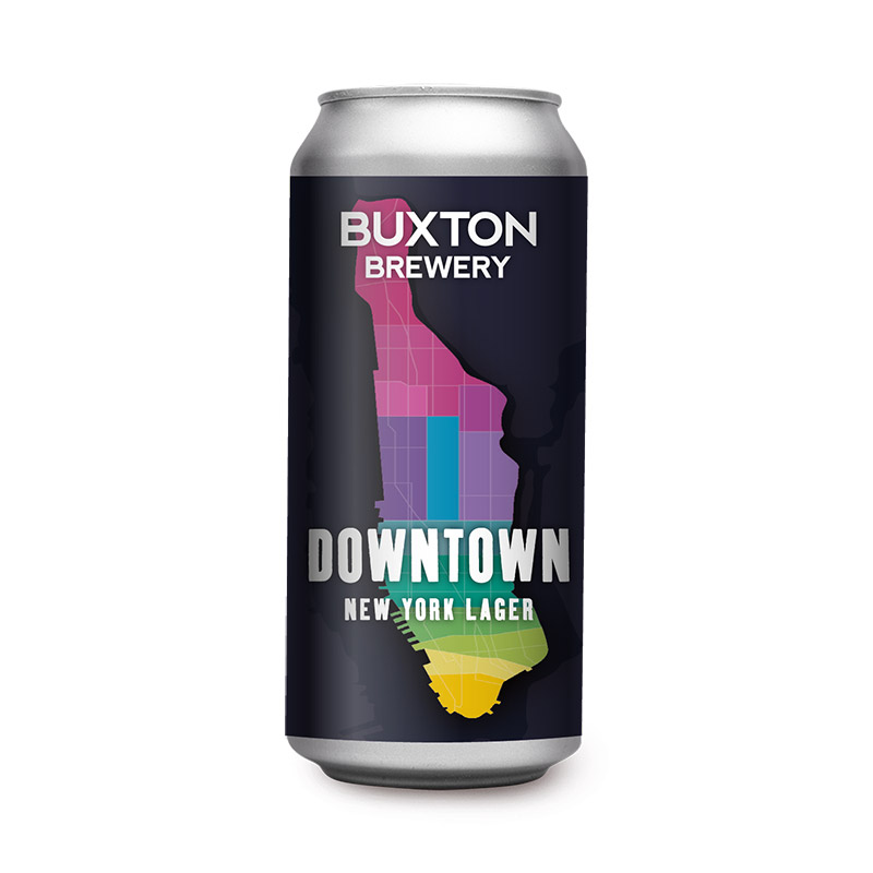 Buxton Downtown New York Lager 440ml Cans