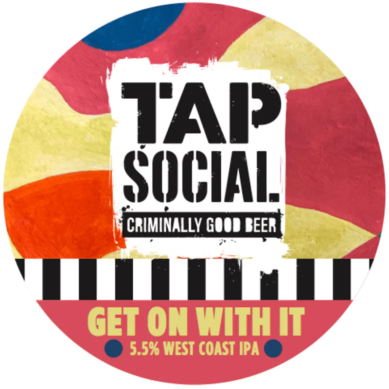 Tap Social Get On With It West Coast IPA 30L Keg