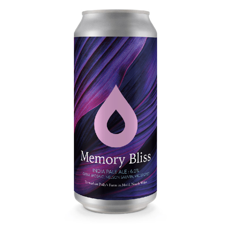 Polly's Brew Co Memory Bliss IPA Cans