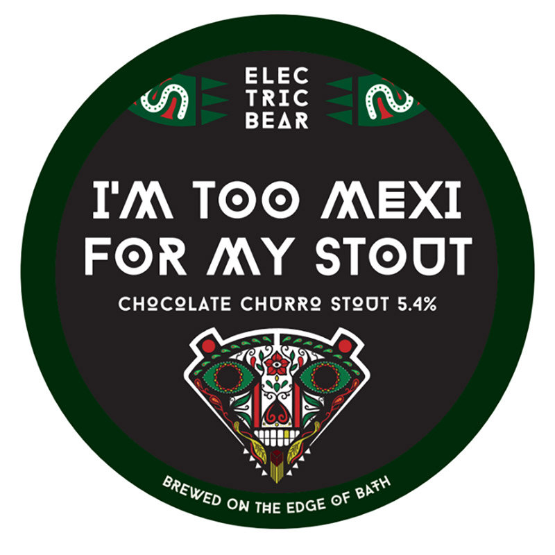 Electric Bear I'm Too Mexi For My Stout Churro Stout 30L Keg