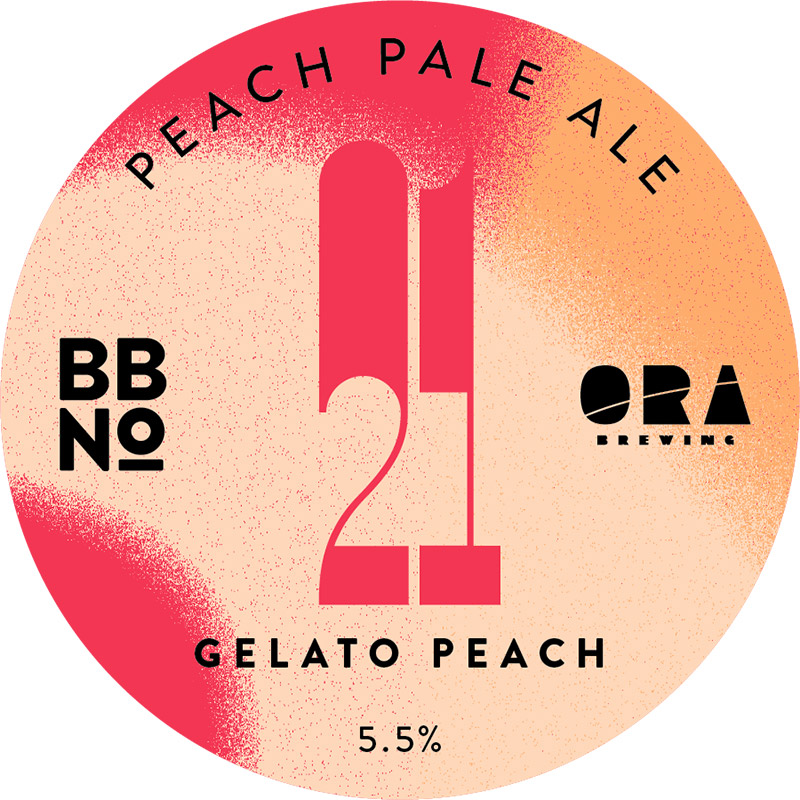 Brew By Numbers 21 Peach Pale Ale 30L Keg