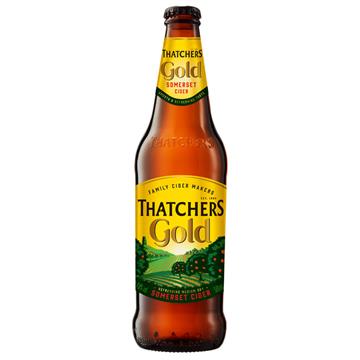 Thatchers Gold Cider 500ml Bottles x 6