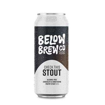 Below Brew Co Check This Stout Choc and Honeycomb Pastry Stout 440ml Cans