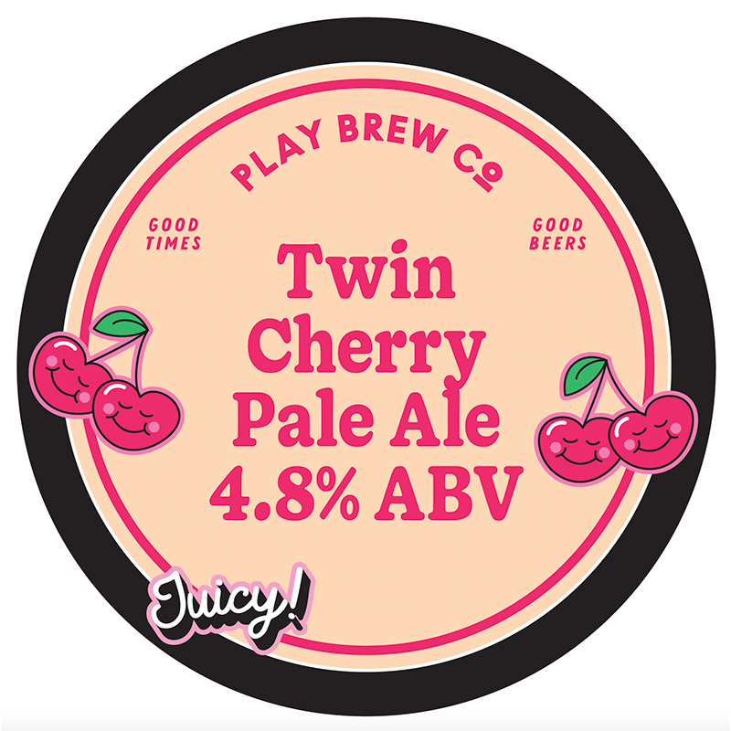 Play Twin Cherry Pale Ale 30L Keg
