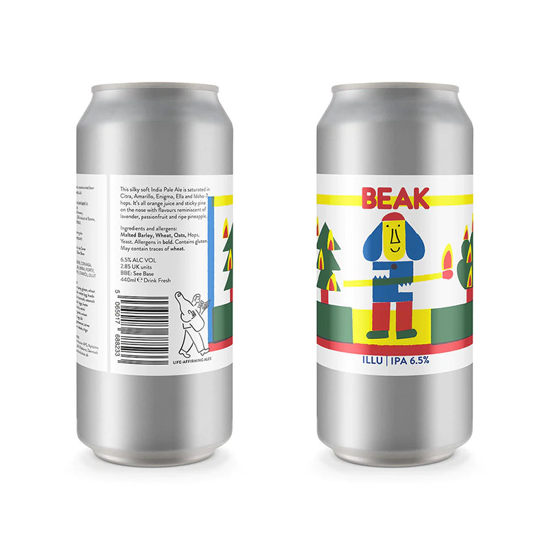 Beak Illu IPA 440ml Cans