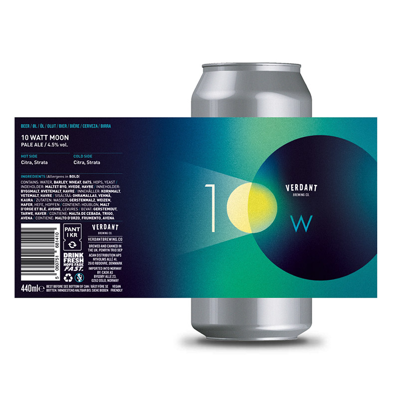 Verdant 10 Watt Moon Pale Ale 440ml Cans