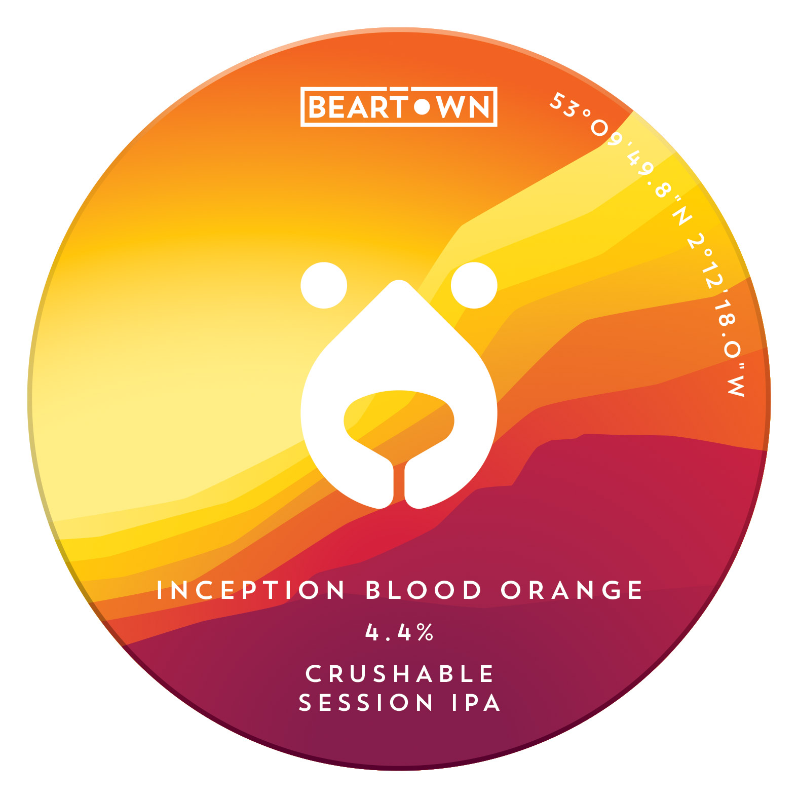 Beartown Inception Blood Orange Session IPA 30L Keg