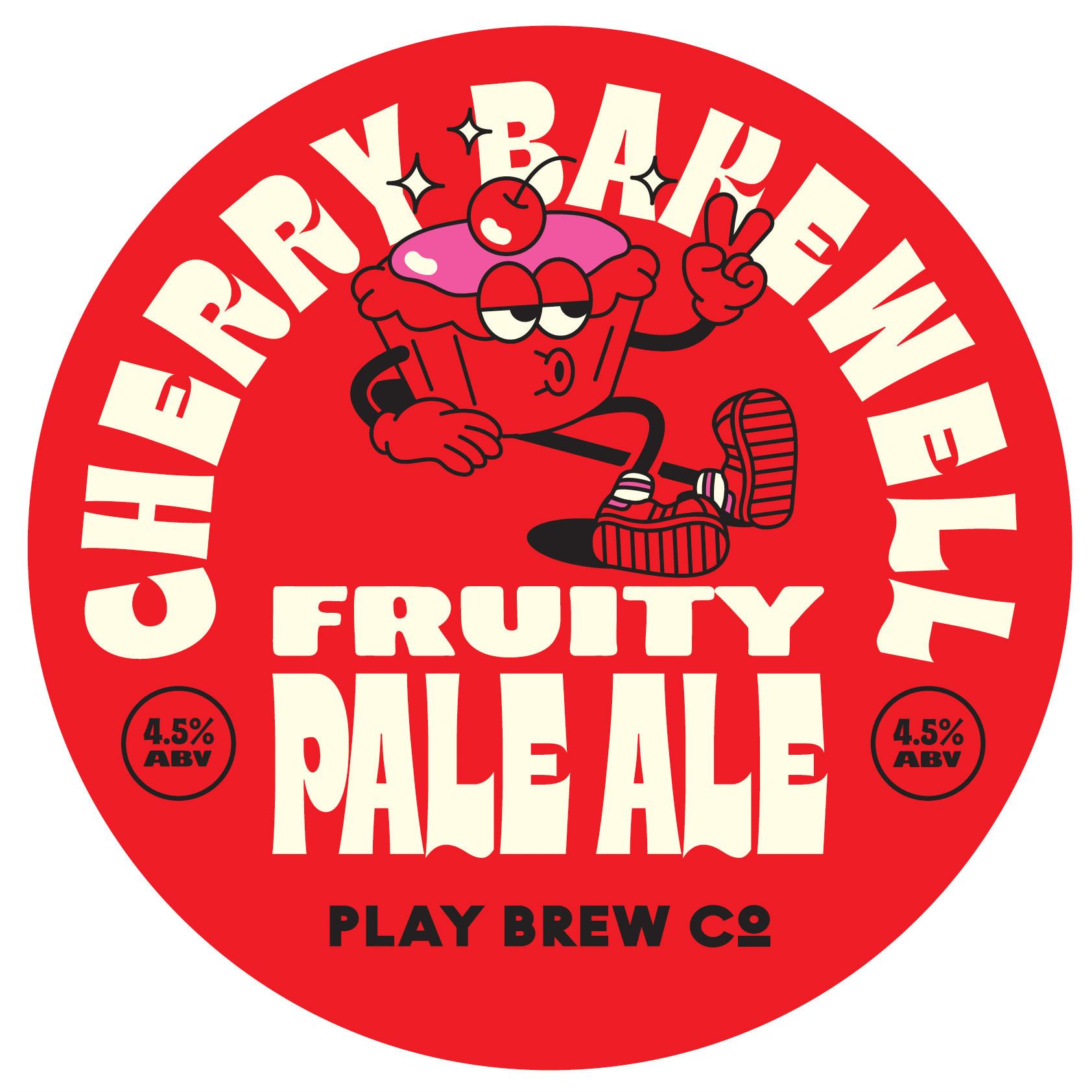Play Cherry Bakewell Pale Ale 30L Keg