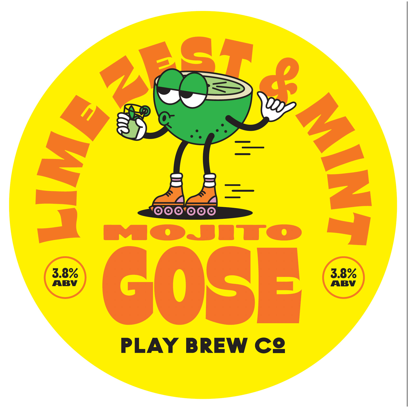 Play Lime & Mint Mojito Gose 30L Keg