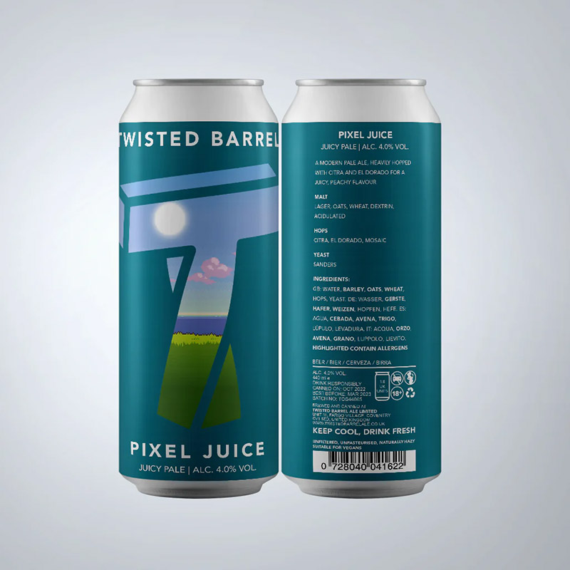 Twisted Barrel Pixel Juice Pale Ale