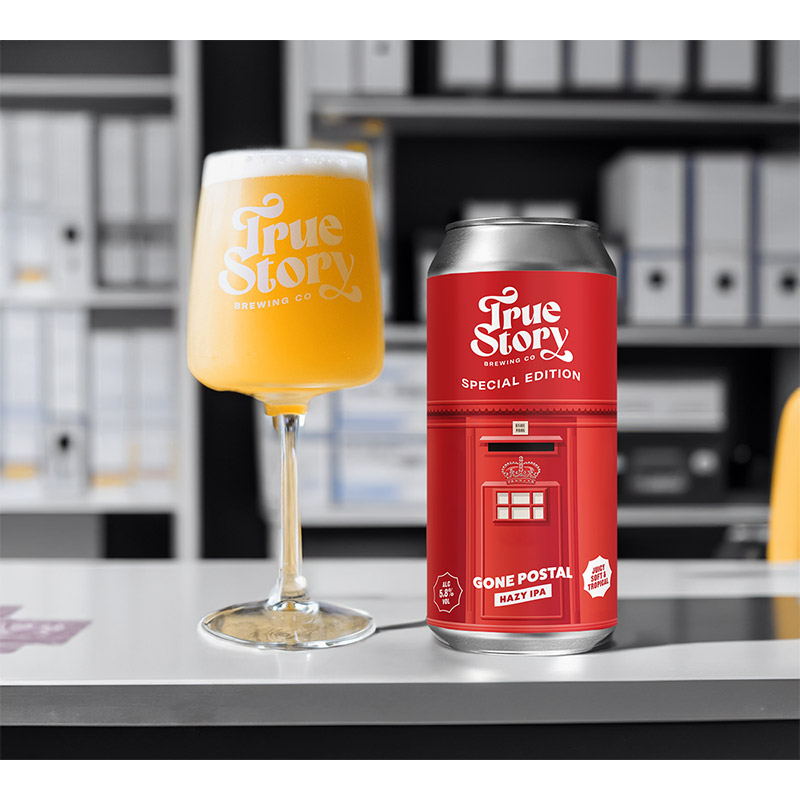 True Story Gone Postal Hazy IPA 440ml Cans