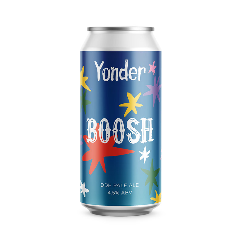 Yonder Boosh DDH Pale Ale Cans