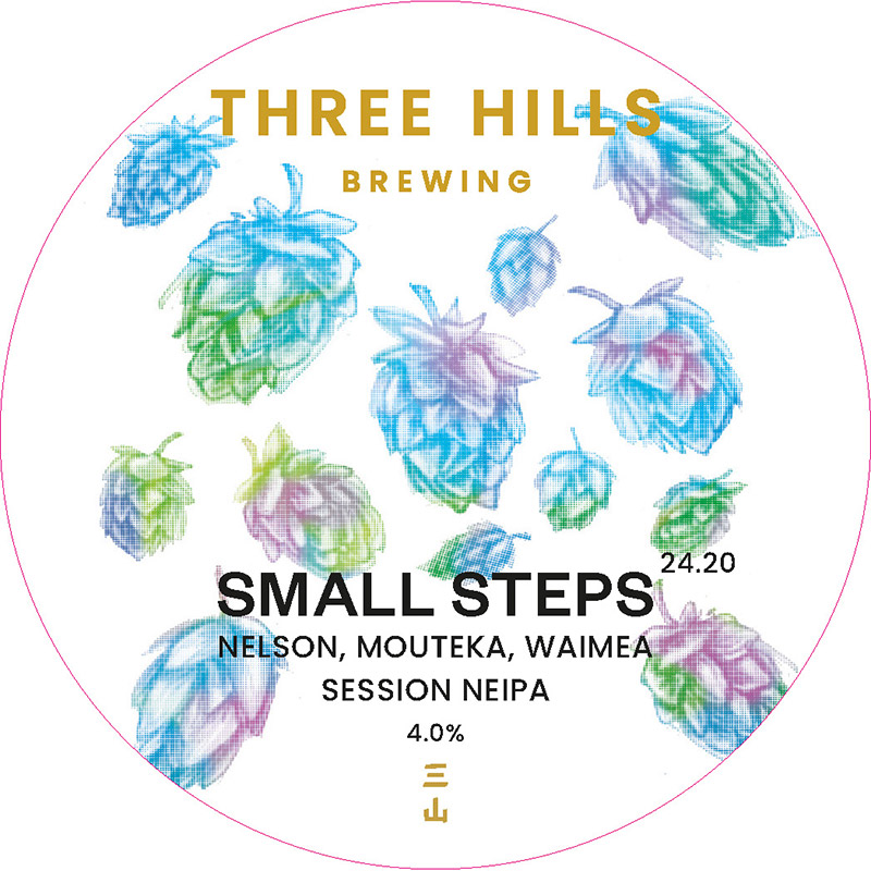 Three Hills Small Steps 24.20 NEIPA 30L Keg