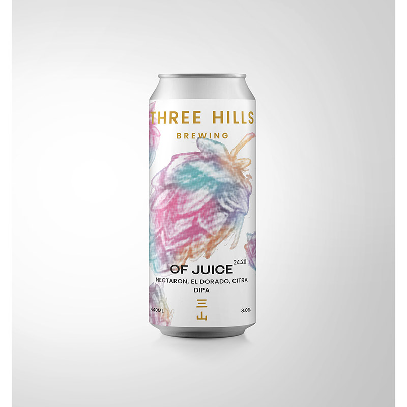 Three Hills Of Juice 24.20 DIPA 440ml Cans