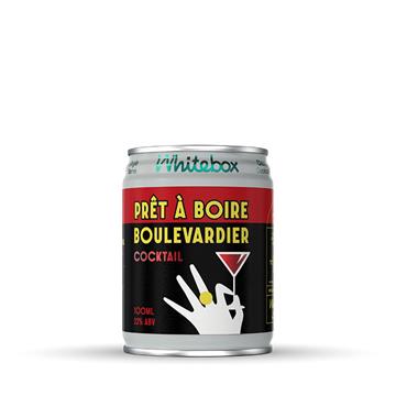 Whitebox Pret A Boire Boulevardier 100ml Cans