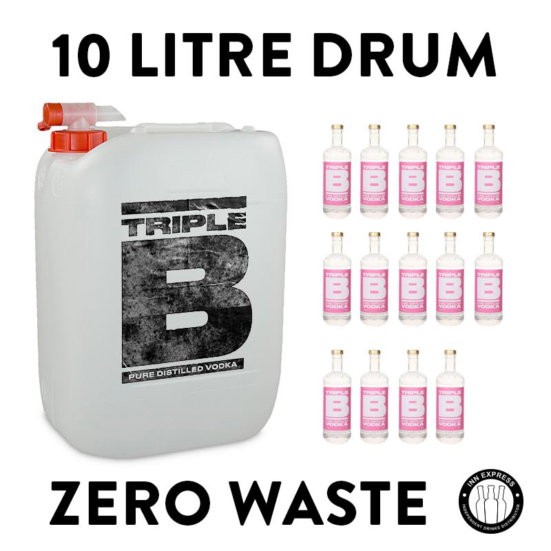 Bristol Distilling Triple B Vodka 10L Drum