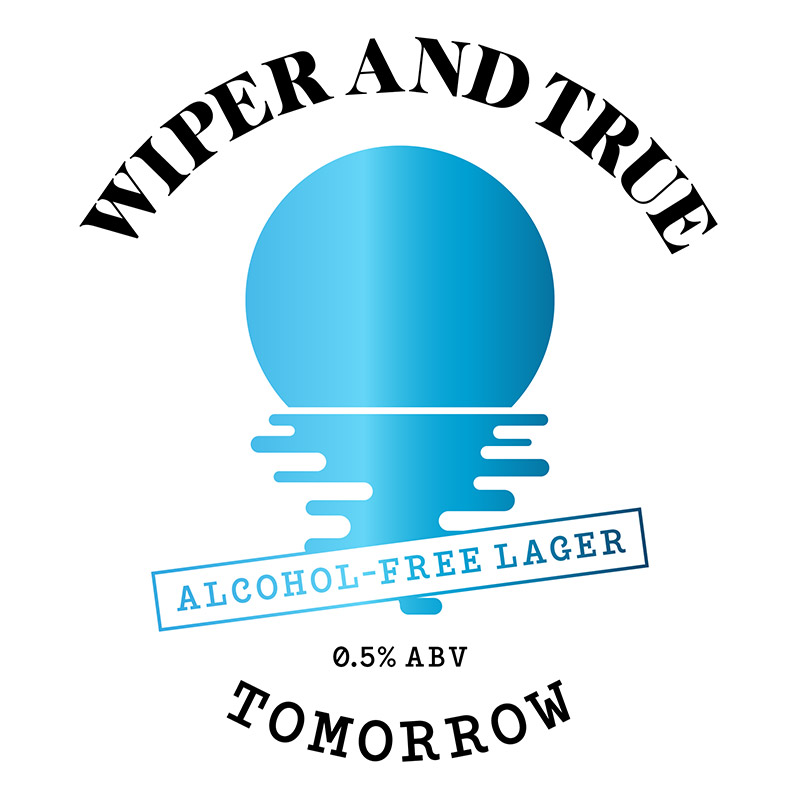Wiper & True Tomorrow Alcohol-Free Lager 30L Keg