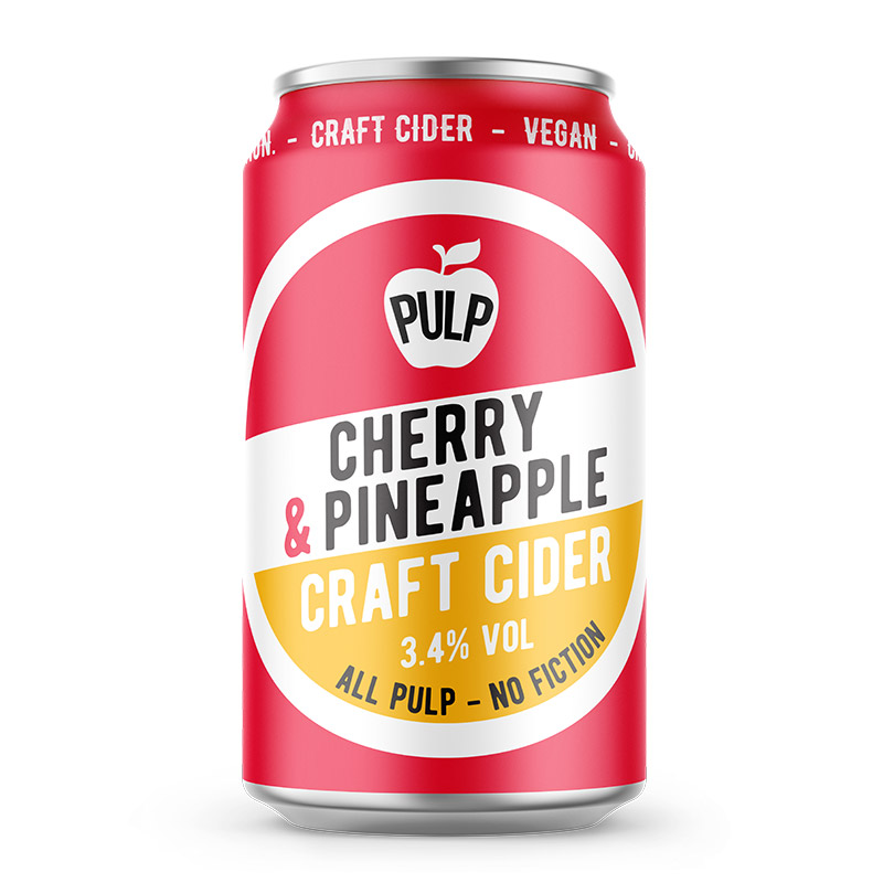 Pulp Cherry & Pineapple Cider 330ml Cans