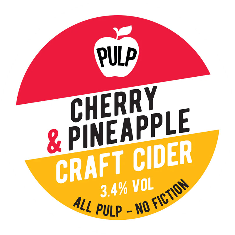 Pulp Cherry and Pineapple Cider 20L Bag in Box