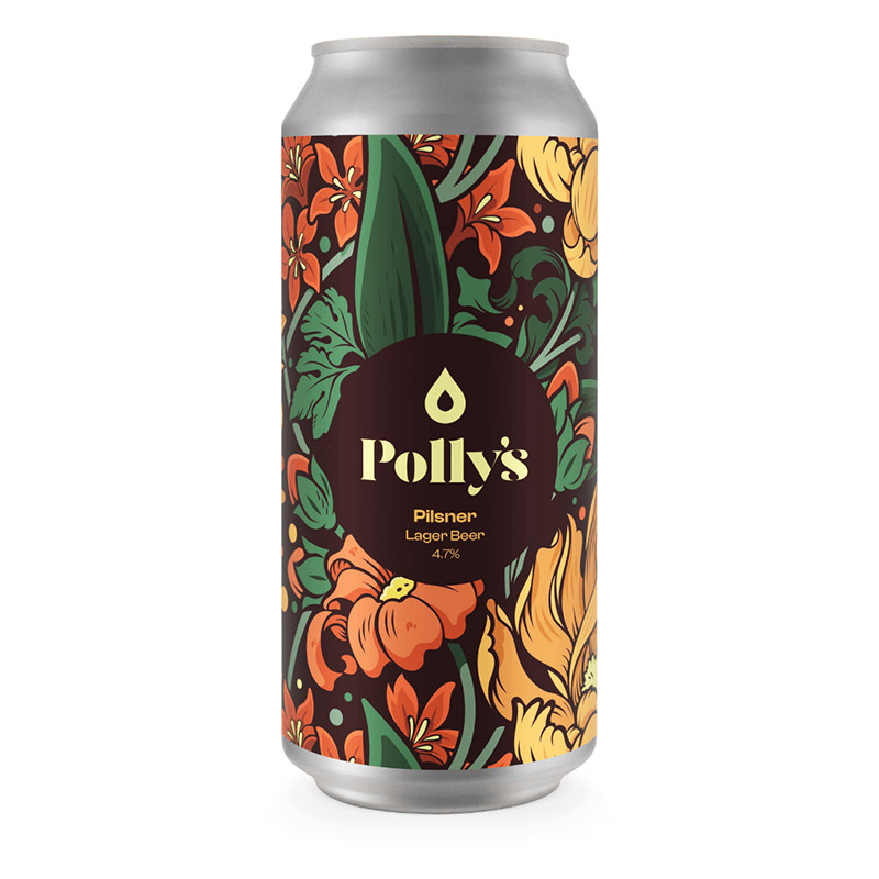 Polly's Pilsner Cans