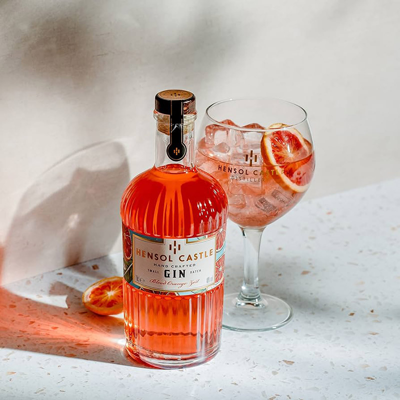 Hensol Castle Blood Orange Zest Gin