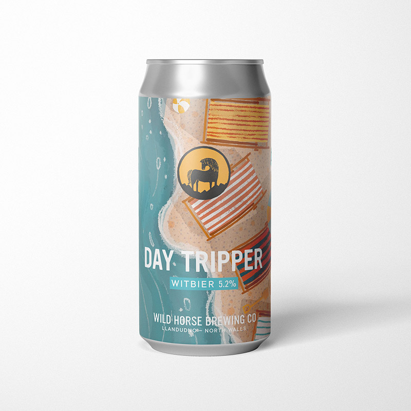 Wild Horse DAY TRIPPER Wheat Beer Cans