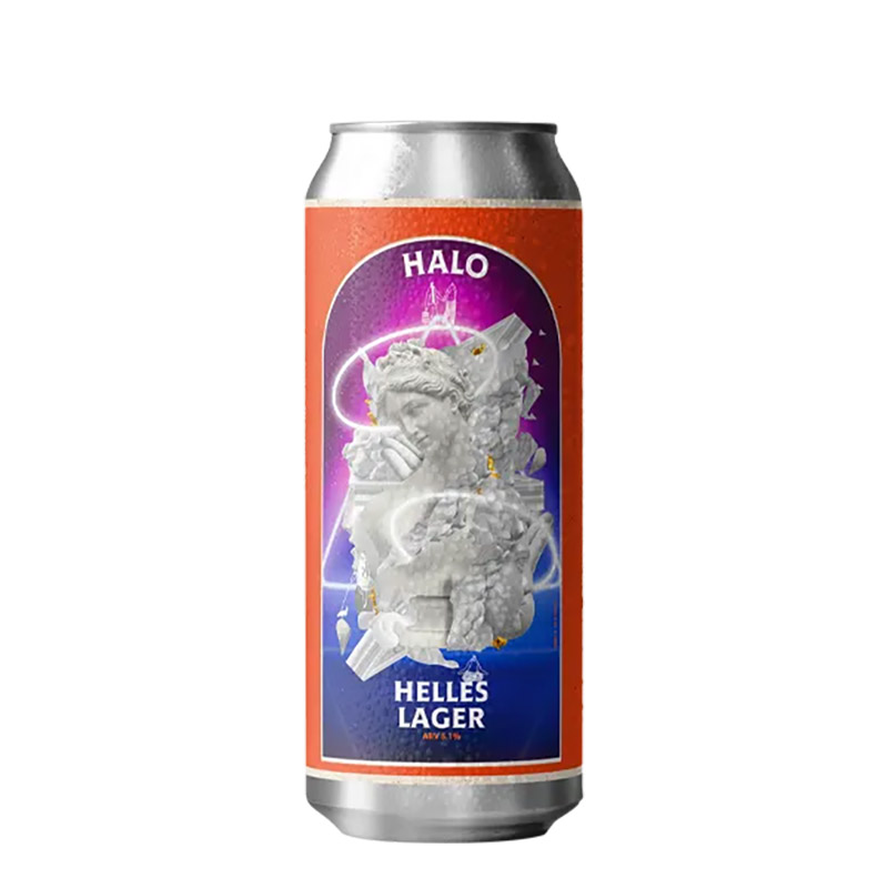 Hackney Church Halo Helles Lager Cans