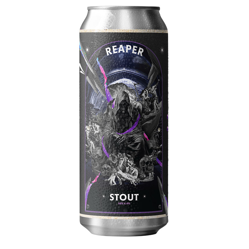 Hackney Church Reaper Stout Cans
