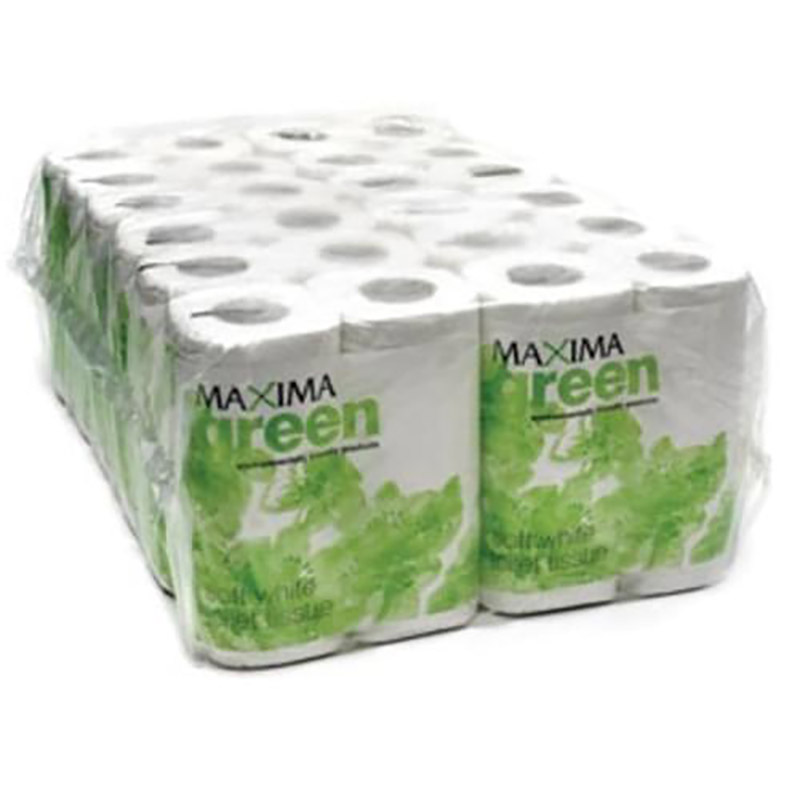 Maxima Green Standard 2 ply Toilet Roll 320 sheets