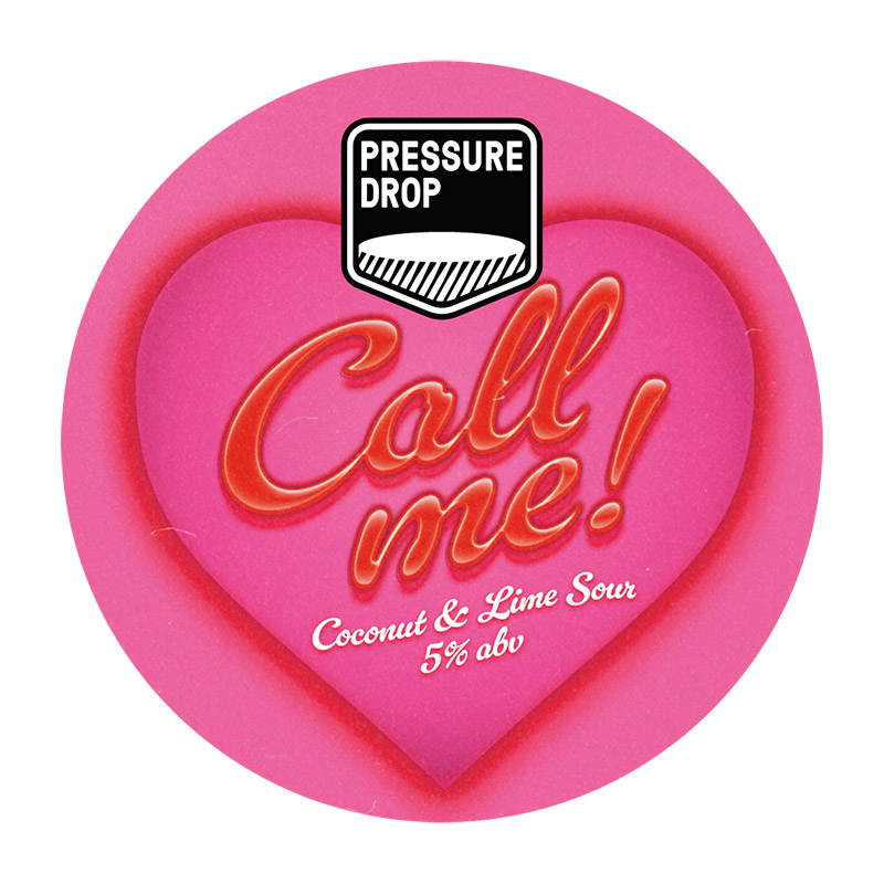 Pressure Drop Call Me! Coconut & Lime Sour? 20L Keg