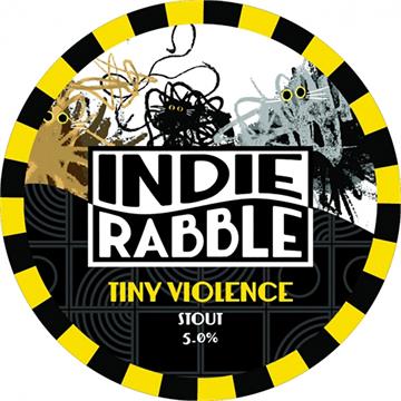 Indie Rabble Tiny Violence Stout 30L Keg