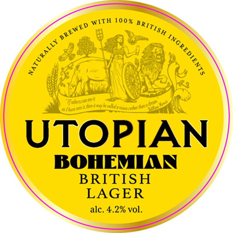 Utopian Bohemian British Lager 30L Keg