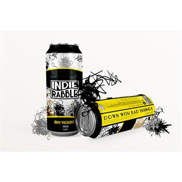 Indie Rabble Tiny Violence Stout Cans