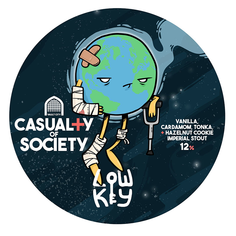 Vault City X Low Key Casualty Of Society Imperial Stout Keg