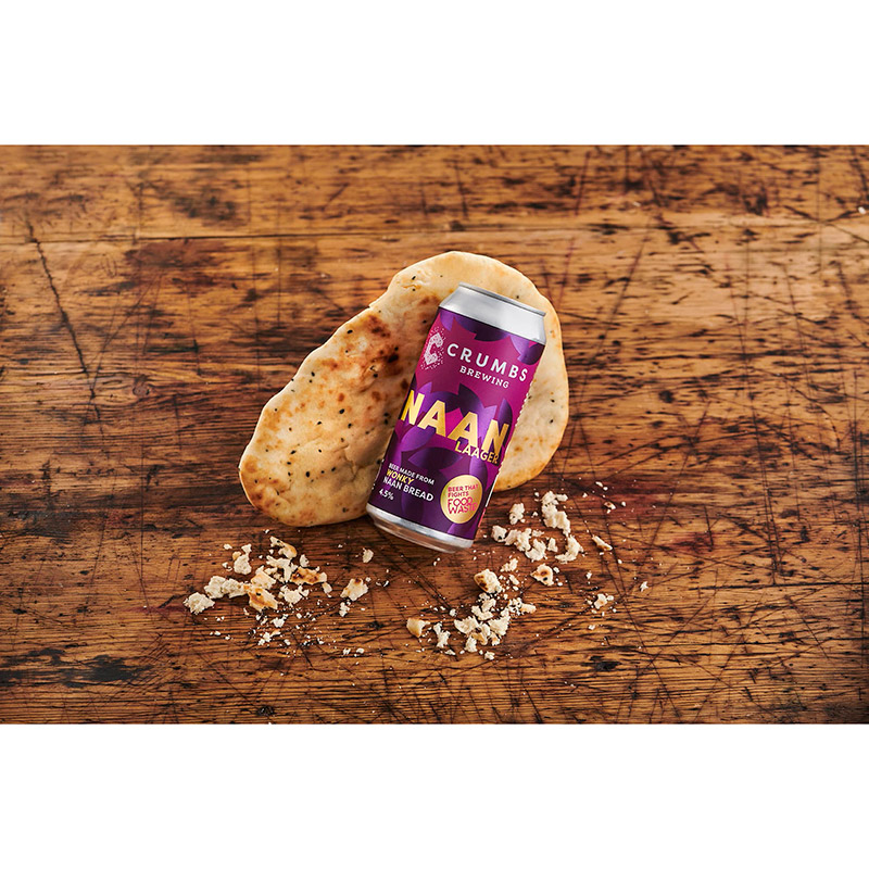 Crumbs Brewing Naan Laager Cans